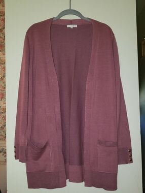 NWOT Mauve Cardigan